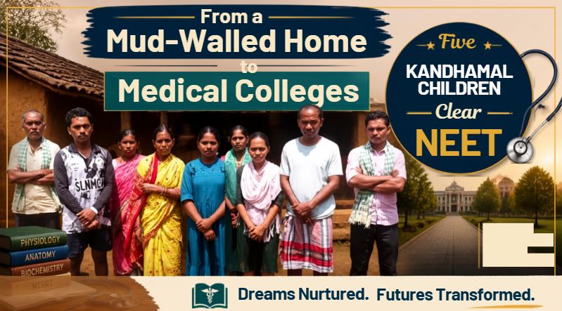 From A Mud-Walled Home To Medical Colleges: Five Kandhamal Children Clear NEET